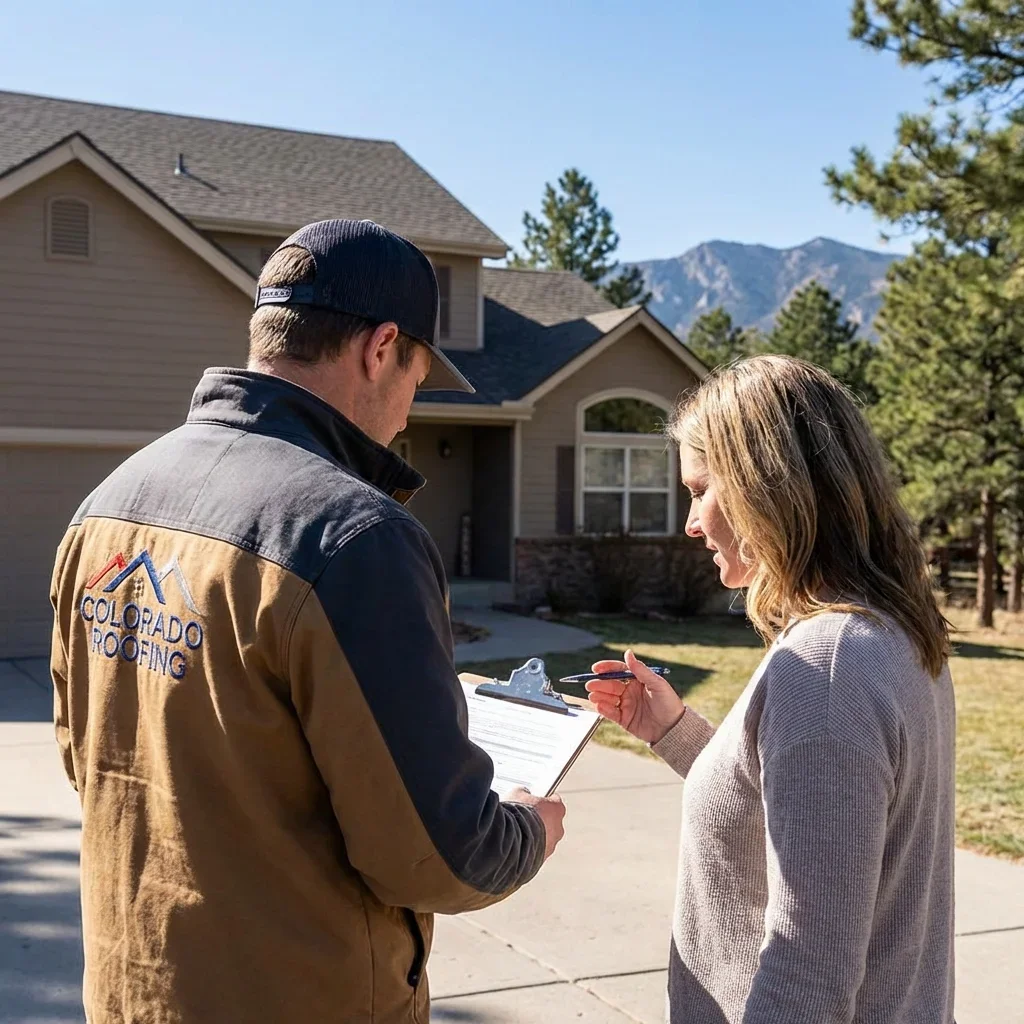What Contractors Can and Cannot Do — roof insurance claim colorado