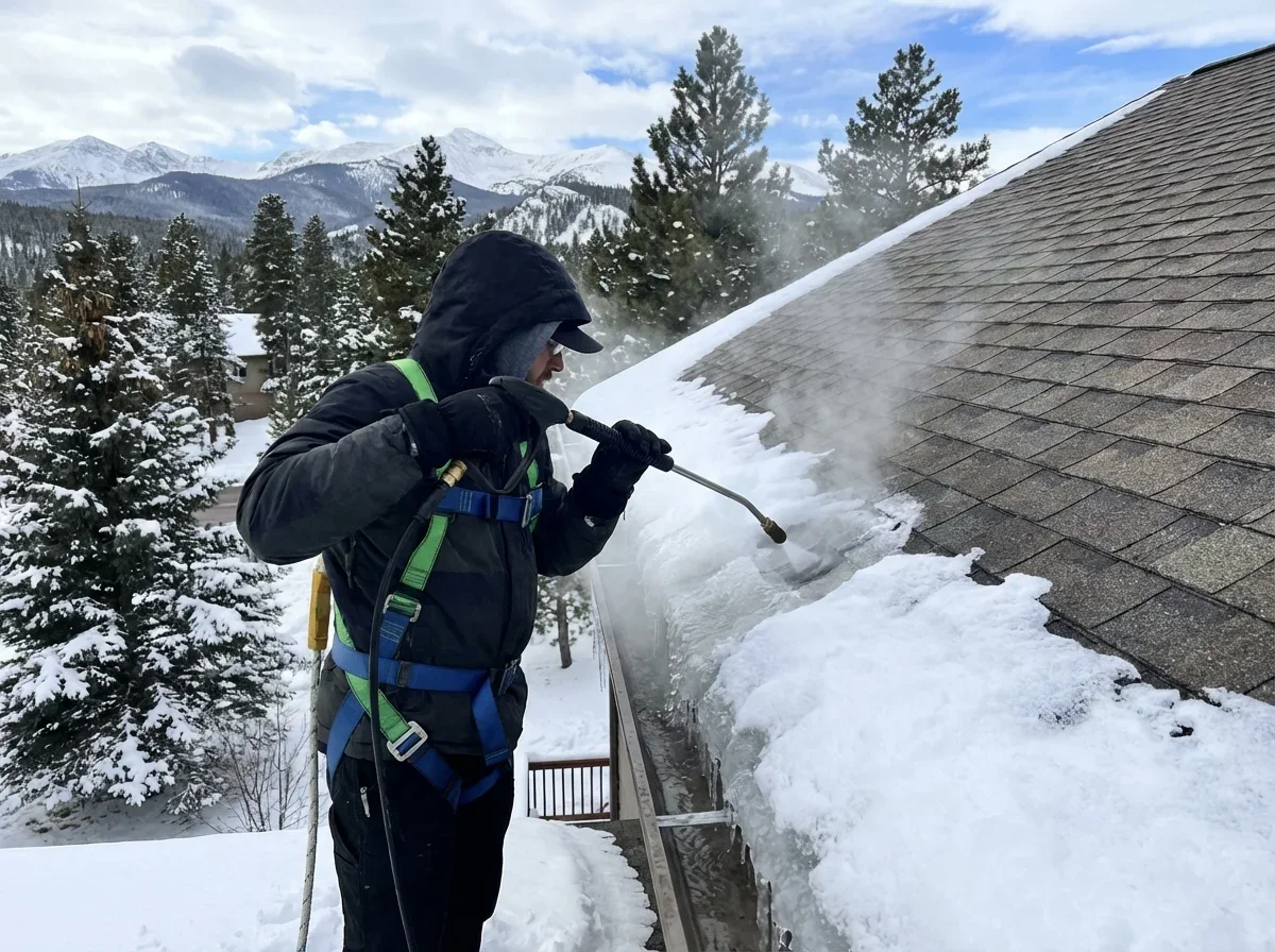 Safe Ice Dam Removal Methods — ice dams colorado