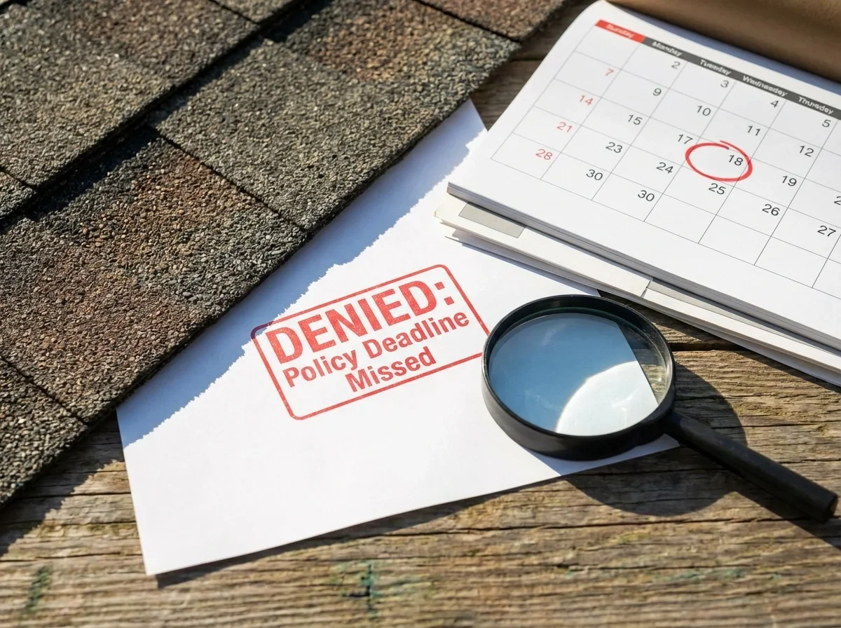 What Happens If You Miss Your Policy Deadline — file roof insurance claim after storm