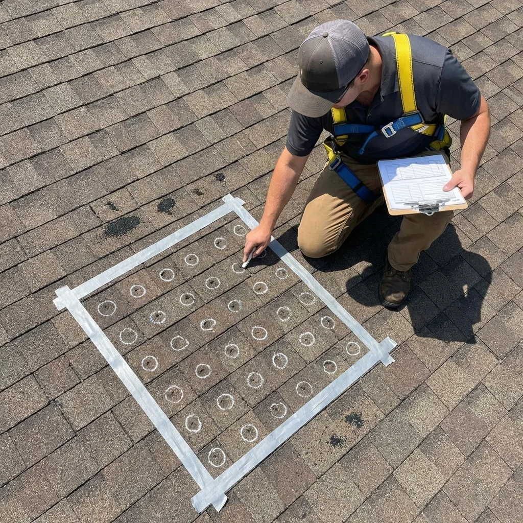 Reading Your Inspection Report — hail damage roof signs