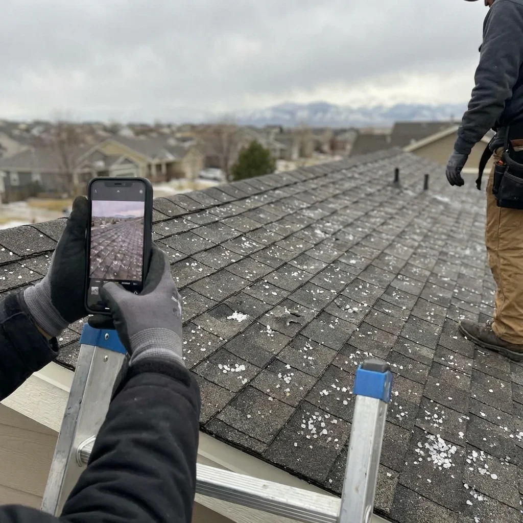 What to Do Right After a Hail Storm — storm chaser roofers colorado
