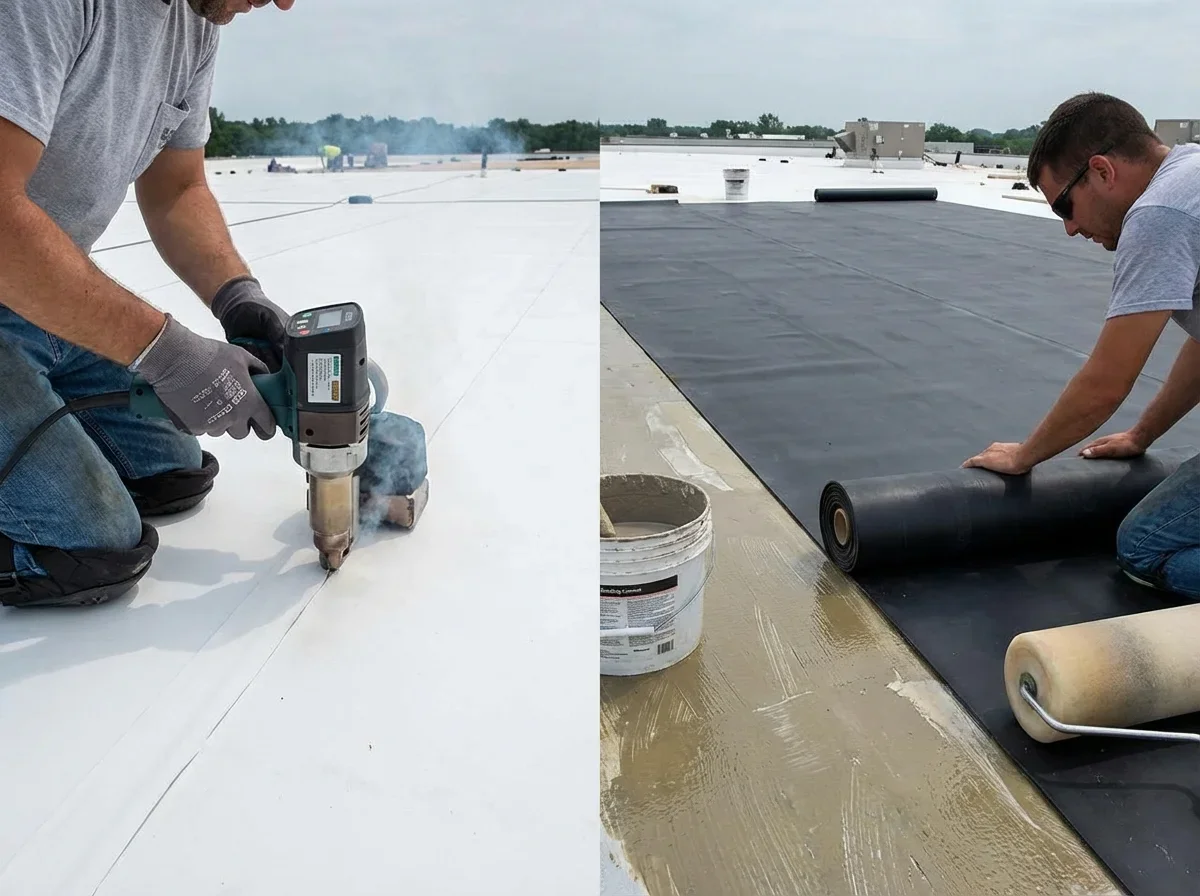 Installation Requirements and Contractor Availability — tpo vs epdm roofing