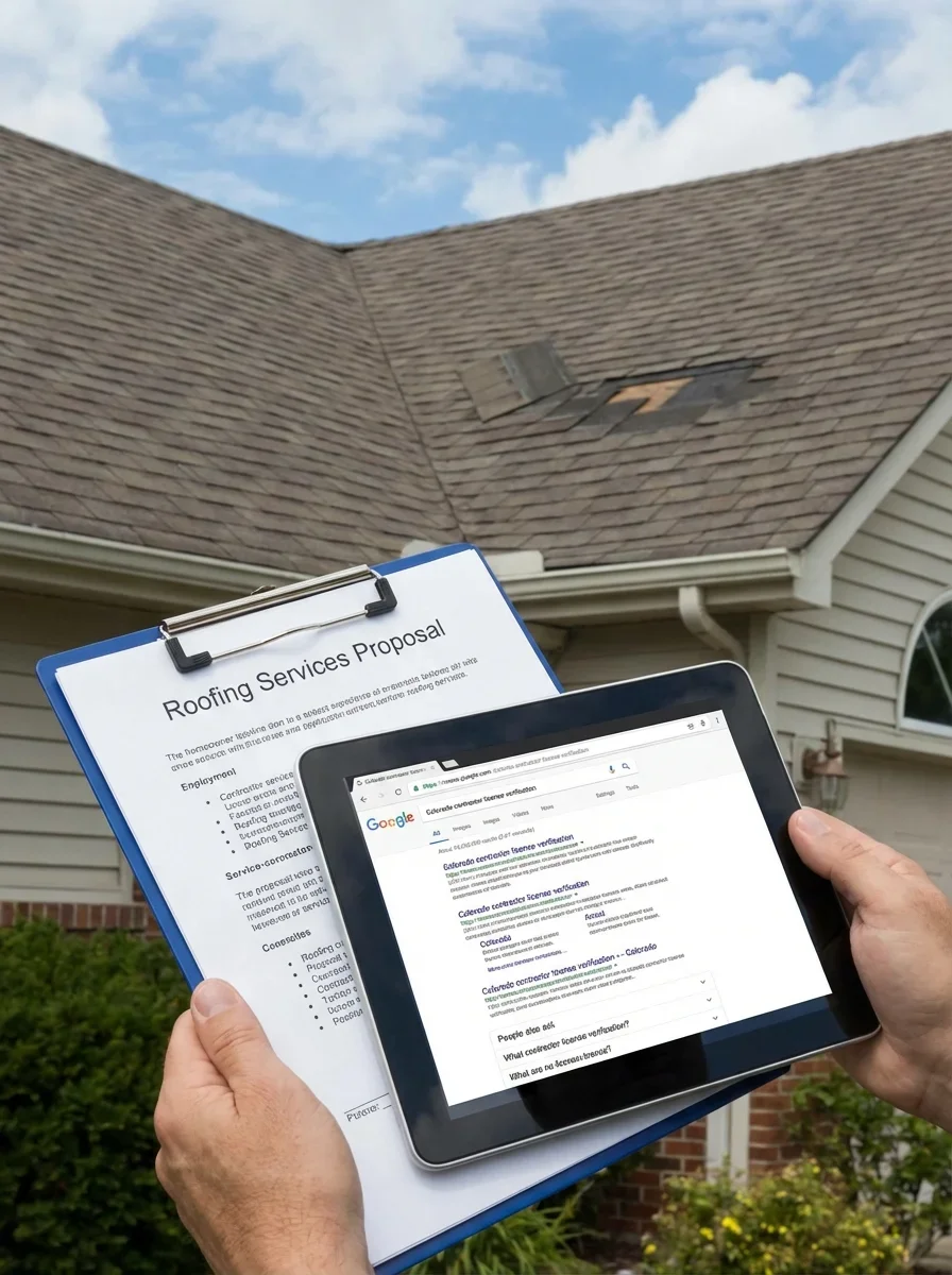 How to Verify a Colorado Roofing Contractor