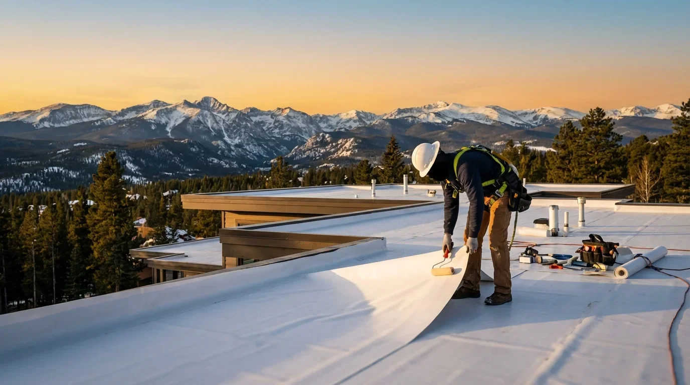 Flat Roof Installation overview