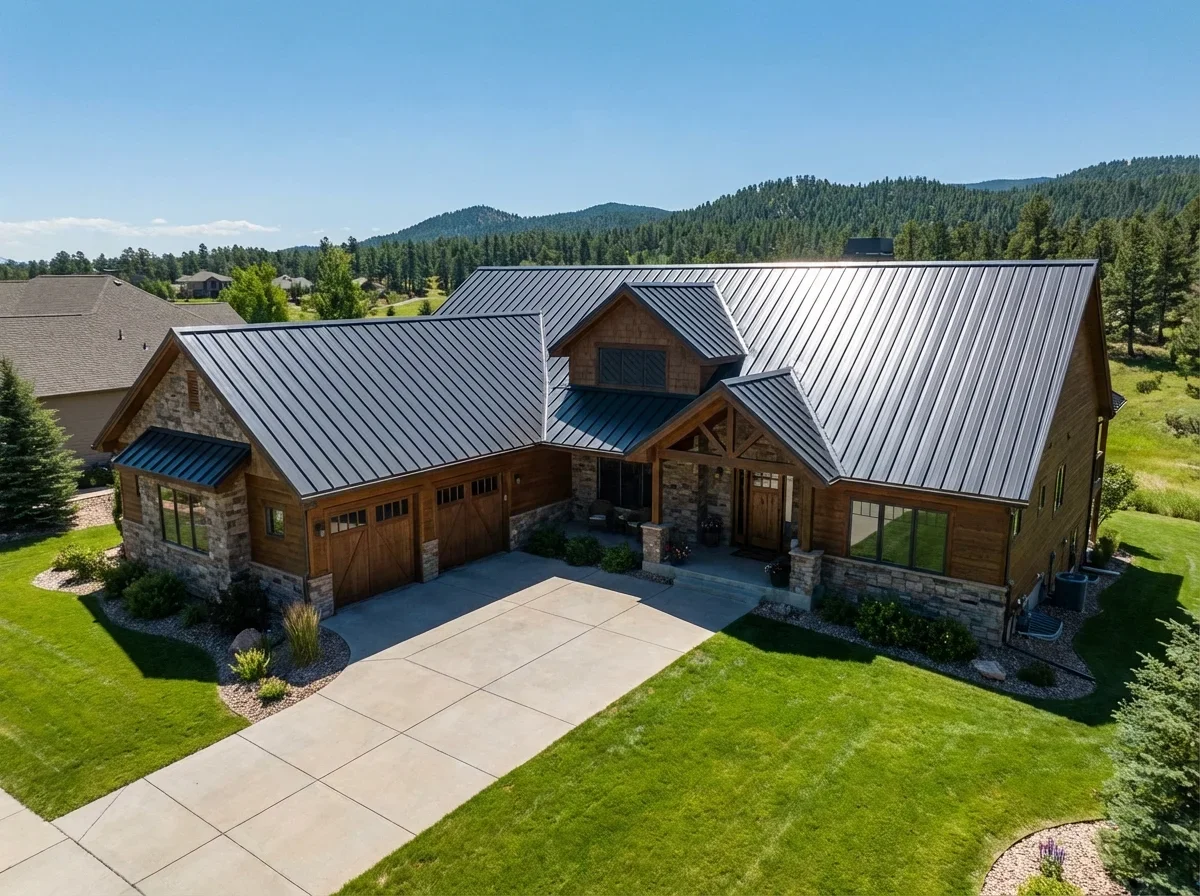 Durable metal roofing installed with expert precision for lasting protection and beauty