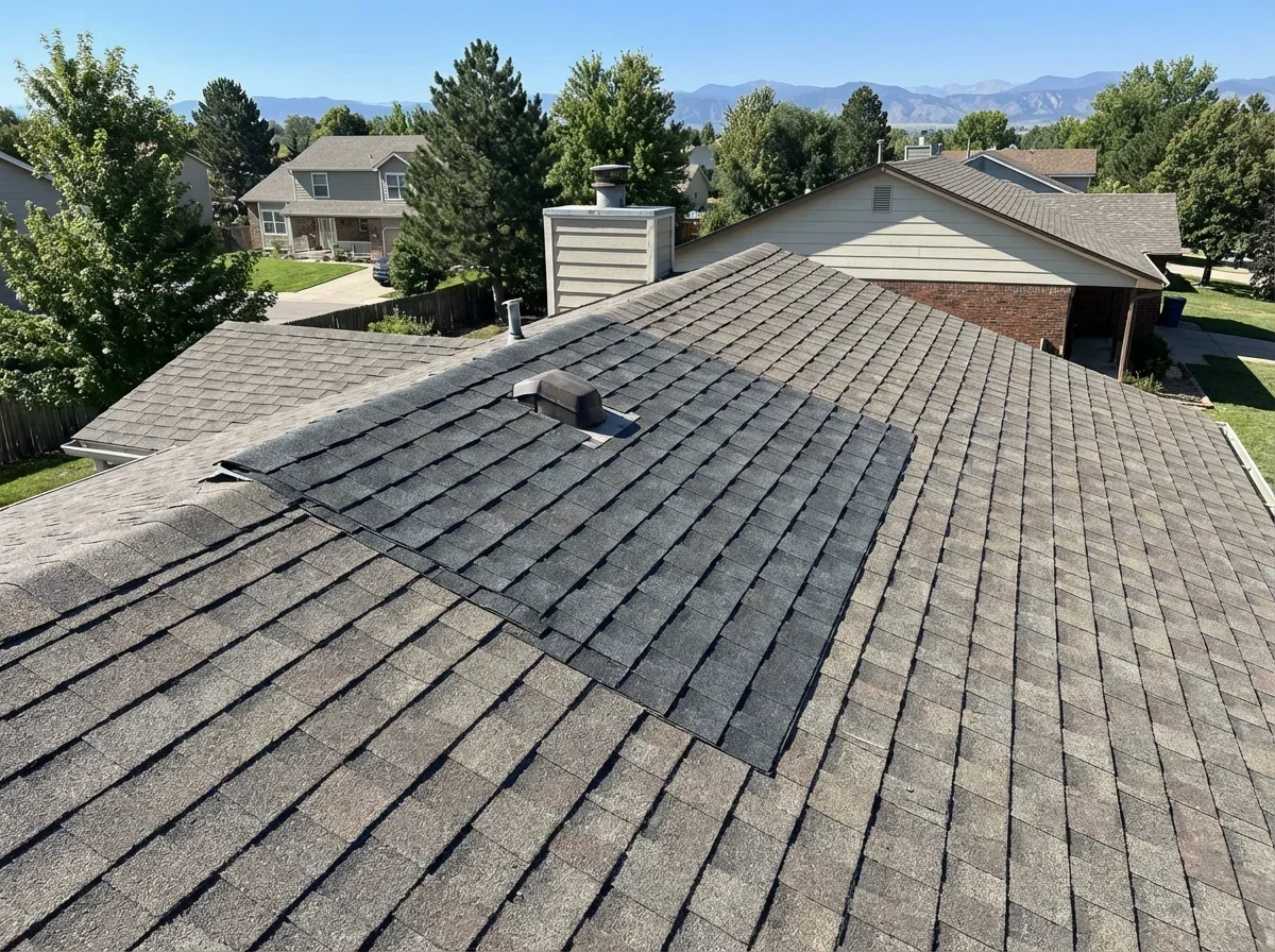 Roof leak repaired! Expert shingle replacement stops water damage for good